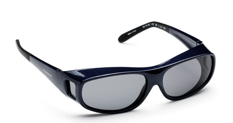 Overzet zonnebril Benjamin Blue (tip)