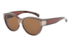 Overzet zonnebril VZ55 Brown Opal