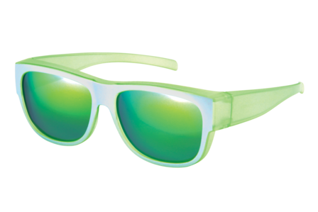 fitover cover24 green mirror overspecs