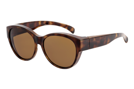 Overzet zonnebril VZ55 havanna
