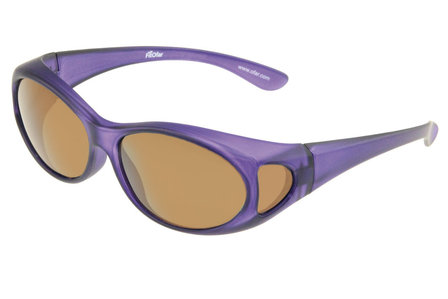 Fitover Overzetzonnebril Sonnen&uuml;berbrille Fitover Lila