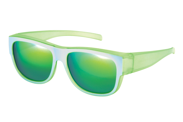 fitover cover24 green mirror overspecs