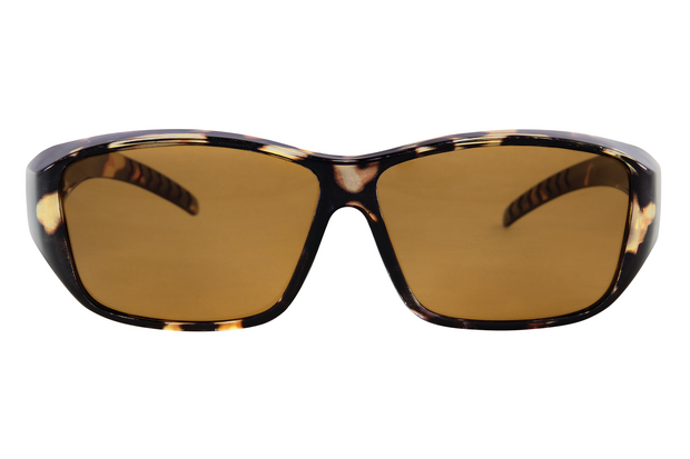 Fitover Overzetzonnebril Outdoor havanna fitover Sonnenüberbrille 