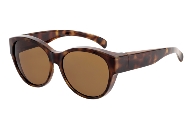 Overzet zonnebril VZ55 havanna
