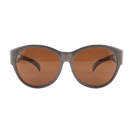 Opzet zonnebril QV110 Brown Opal