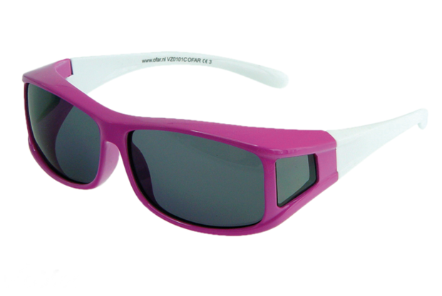  Fitover junior Overzetzonnebril Sonnenüberbrille Junior pink