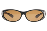 Fitover sunglasses Overzet zonnebril Sonnen Überbrillen Fitover Diamond front