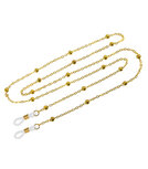 Stijlvolle goudkleurige brilketting Stijlvolle goudkleurige brilketting